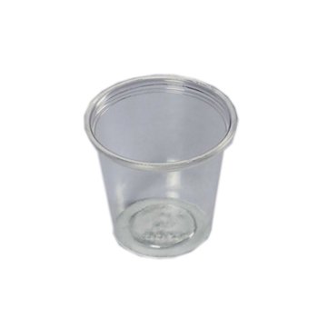 100 Stk. Feinkostbecher Portionsbecher 30 ml milchig klar